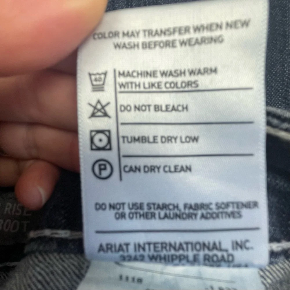 Ariat Women’s FR Flame Resistant Bootcut Jeans – Size 27S (30” Inseam) - Picture 5 of 5